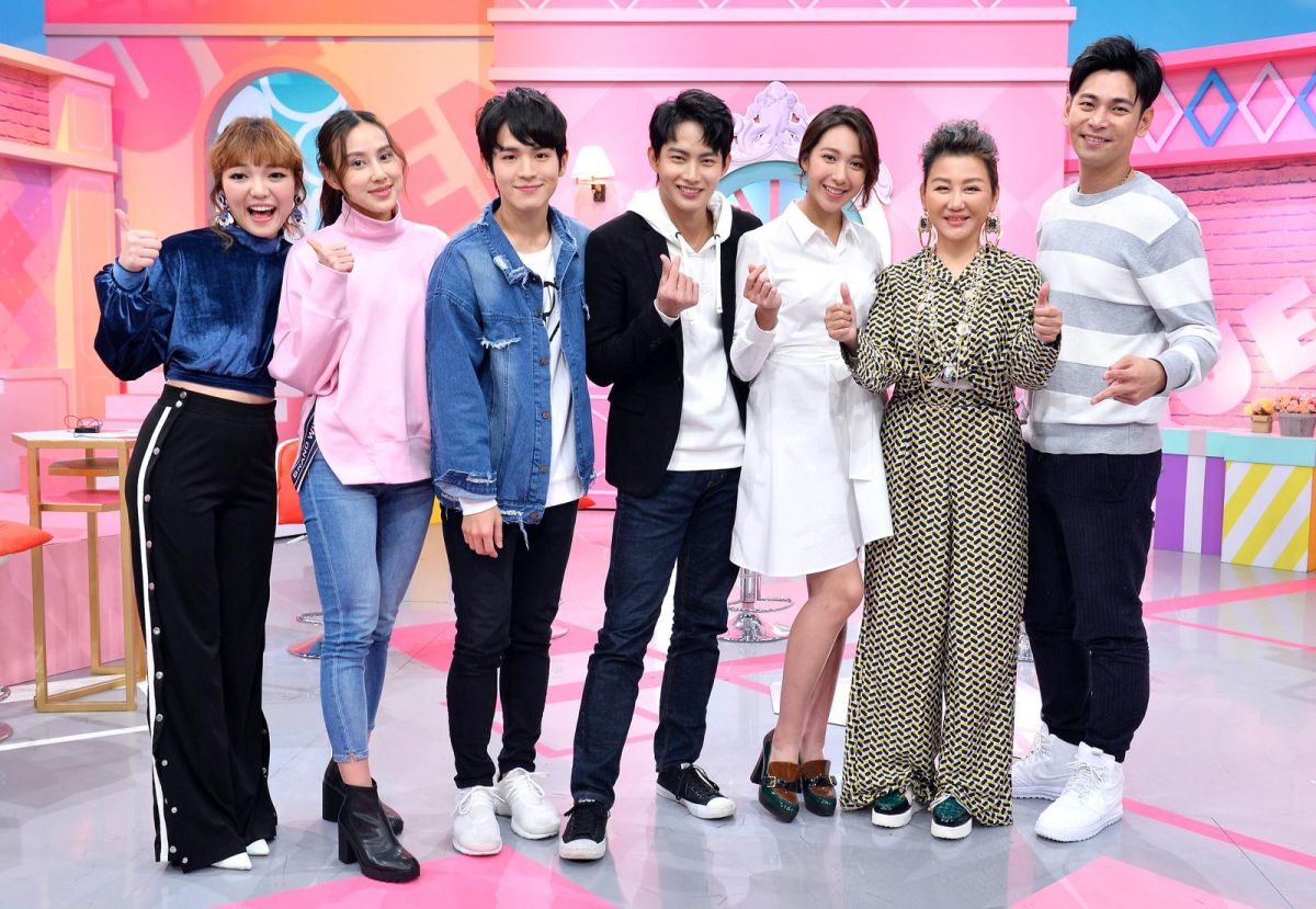 ▲《翻牆的記憶》演員群談撩妹神技。（圖／ TVBS提供, 2018.3.7）