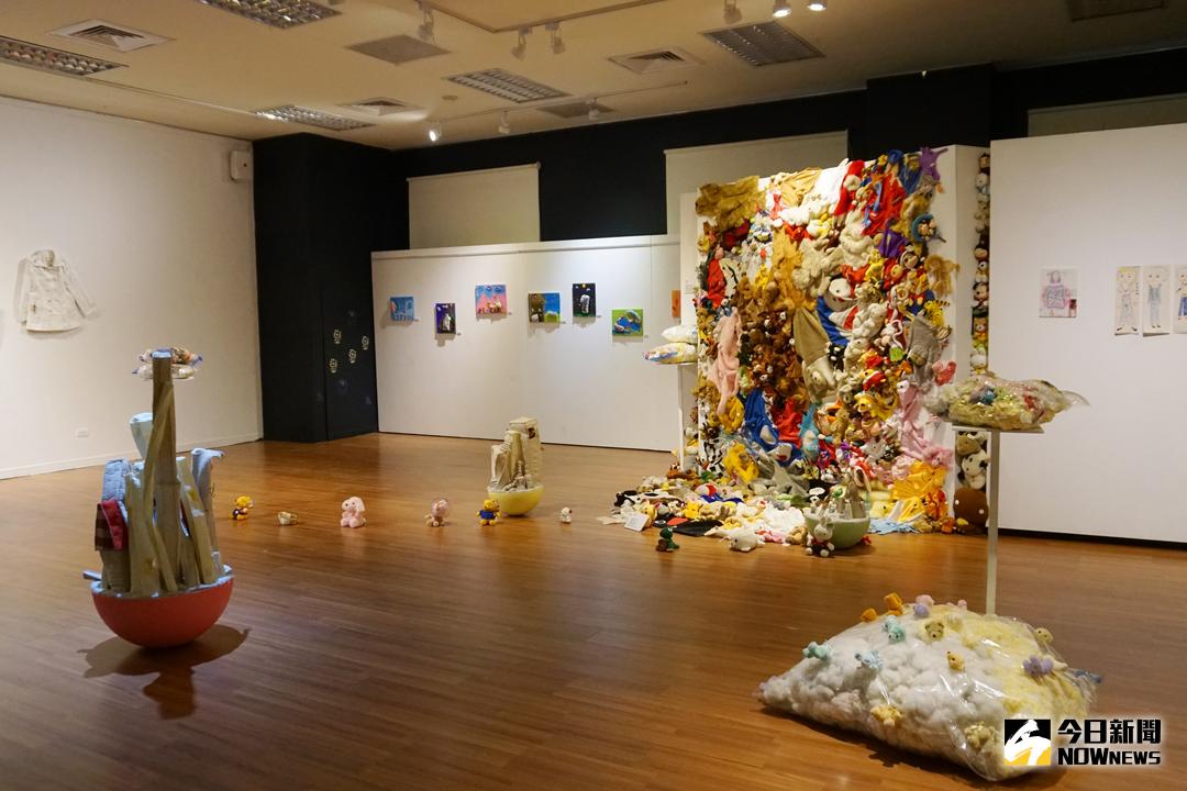 ▲「Cloth and close--會說話的布，我們的親密回憶」創作展，自即日起至3月22日止，歡迎蒞臨參觀。（圖／記者洪佳伶翻攝 , 2018.03.08）