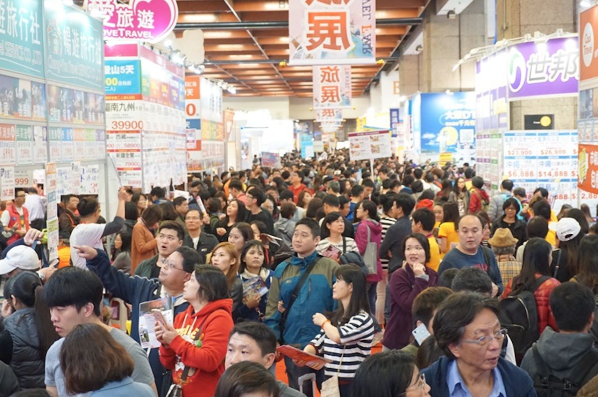 ▲台北春季旅展正式登場，業者卯足全力拚促銷吸買氣。（圖／主辦單位提供）