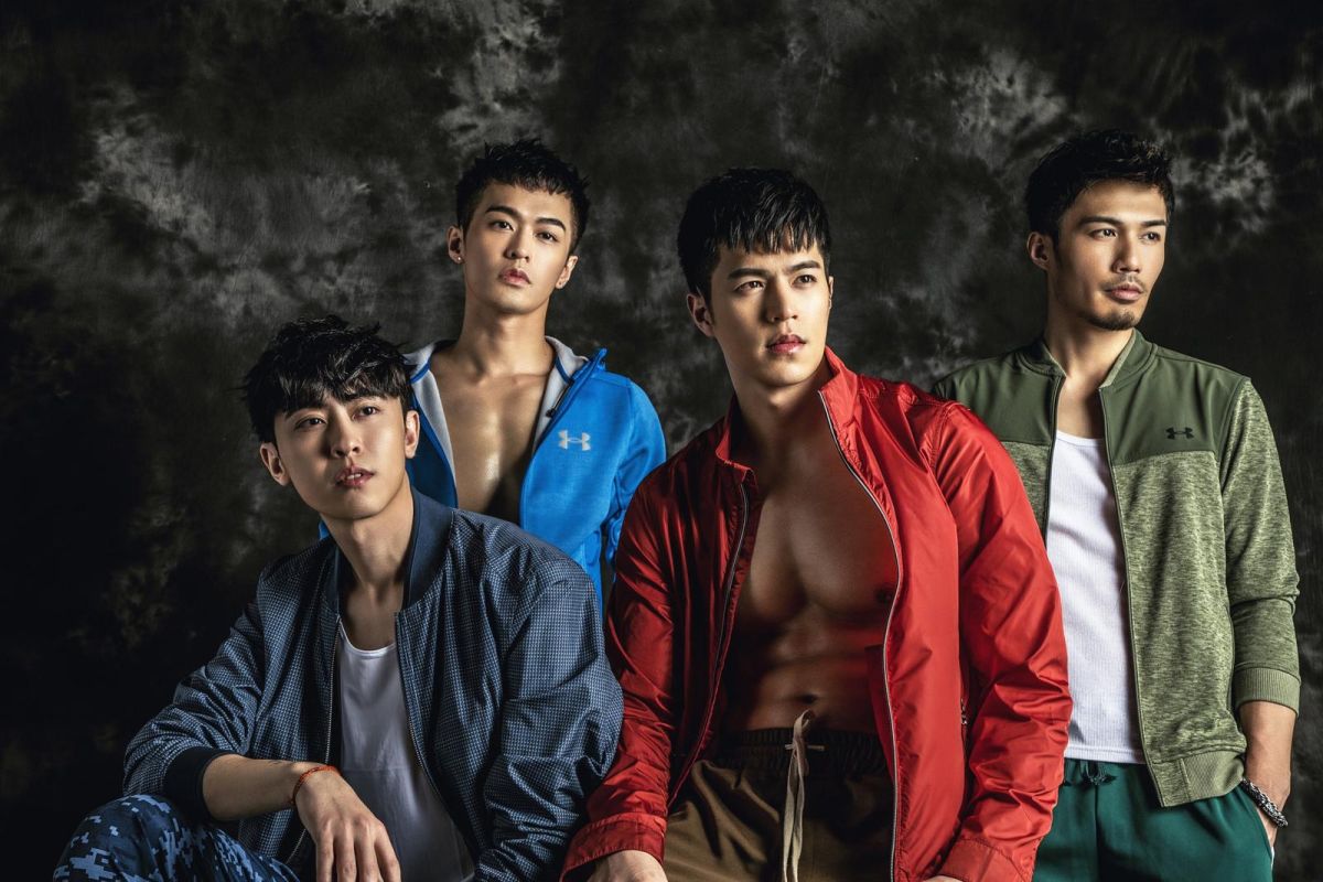 ▲鮮肉男團M4被製作人狠操，錄歌曲錄到快缺氧。（圖／子壹娛樂提供 , 2018.03.08）