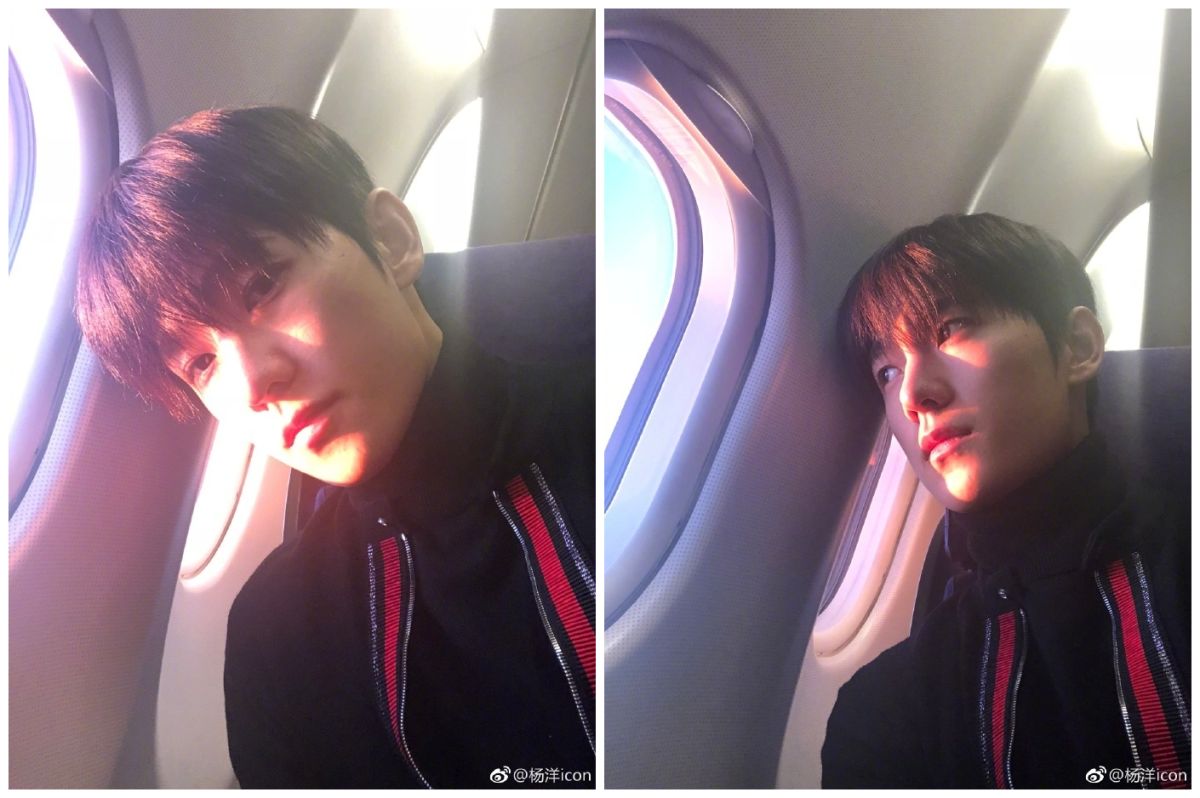 ▲楊洋曬出四連拍帥照，網友喊想犯罪。（圖／翻攝微博 , 2018.03.09）