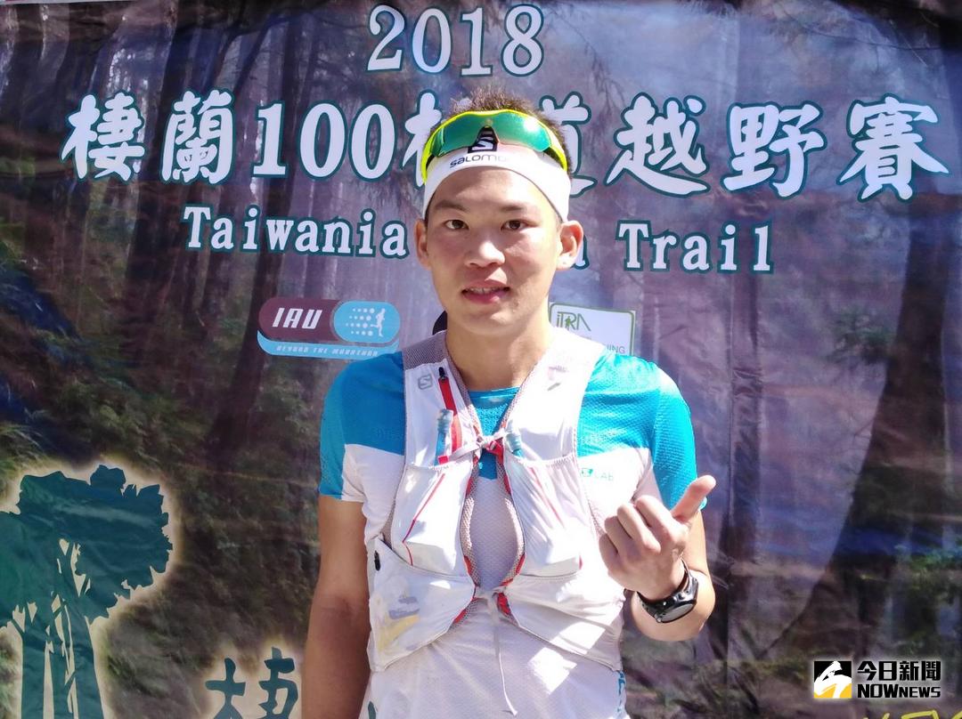 ▲台灣越野跑好手周青。（圖／黃建霖攝）