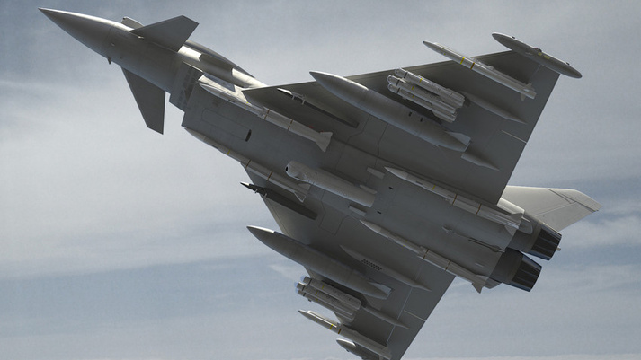 ▲颱風（Typhoon ）戰機。（圖／貝宜系統公司BAE Systems）