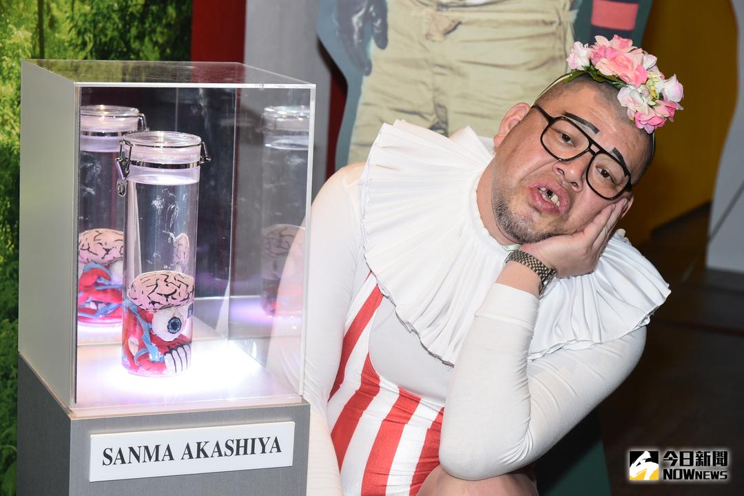 ▲日本搞笑藝人Cookie酷奇首次海外「​​​​​​​超酷奇新樂園」展在台北。（圖／記者林柏年攝 , 2018.3.11）