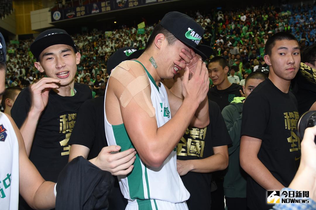 ▲松山高中林正賽後爆哭。（圖／陳明安攝 ，2018.03.11）