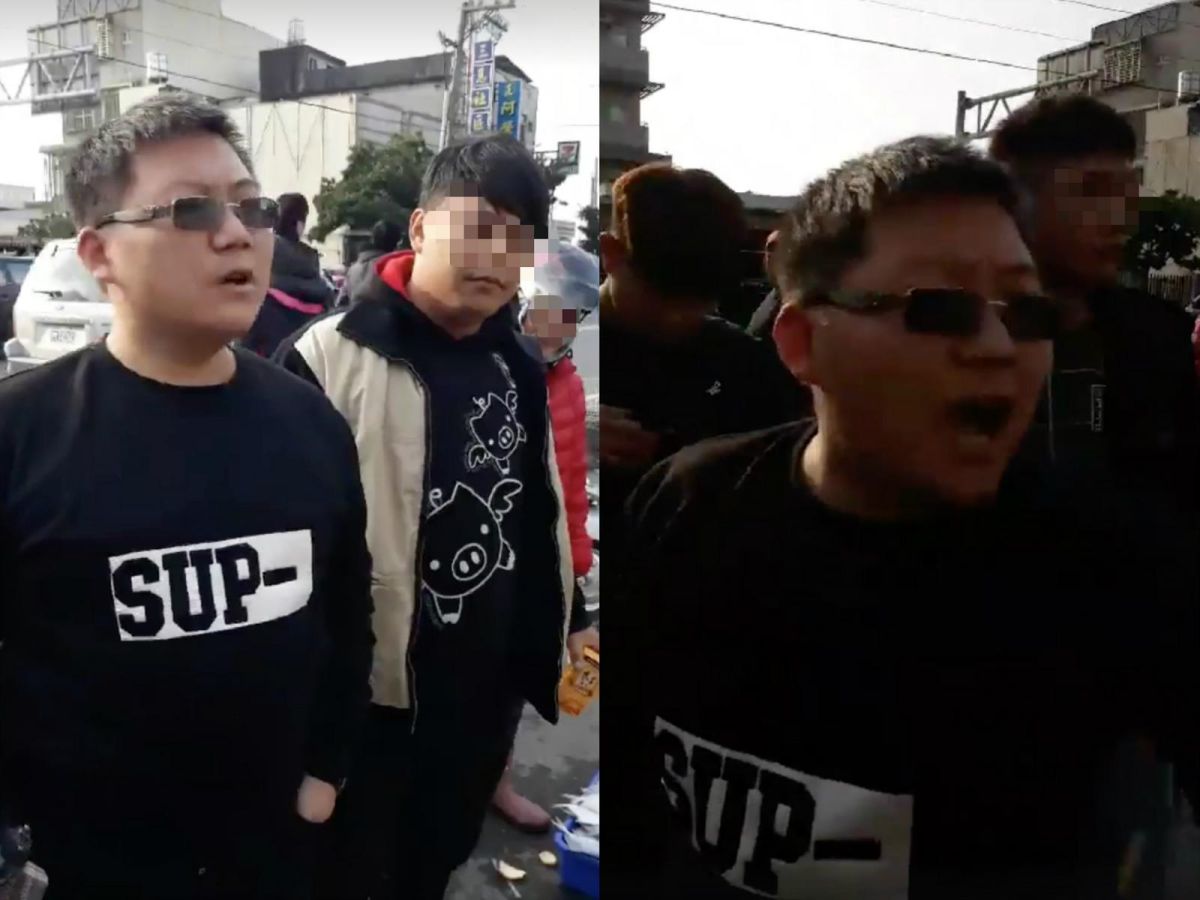 ▲扯！砸攤收保護費還嗆「縱橫法律界」，暴打6旬翁腦震盪。（圖／翻攝自臉書）