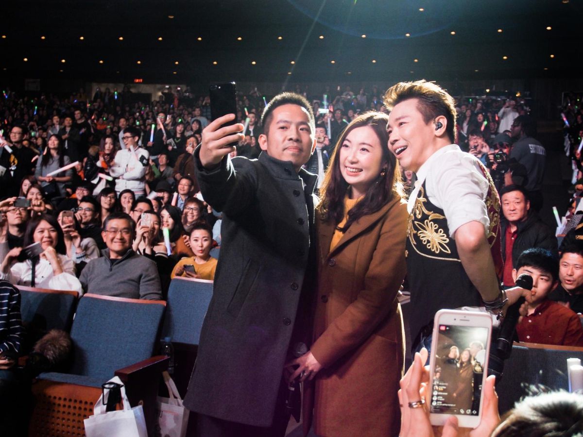 ▲陶喆在演唱會上真的遇到情侶求婚。（圖／種子提供 , 2018.03.12）