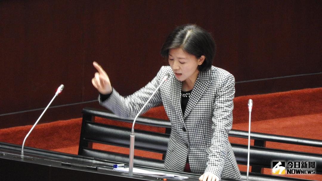 ▲國民黨立委王育敏13日追問行政院長賴清德非核家園與政府能源政策。（圖／記者戴祺修攝,2018.03.13）