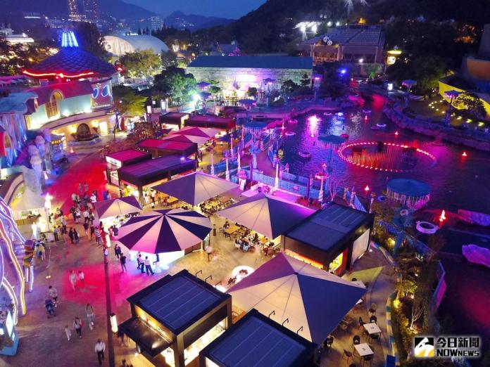 ▲香港海洋公園變身夜店，最低門票港幣50元起就能暢飲多款啤酒。（圖／香港海洋公園）