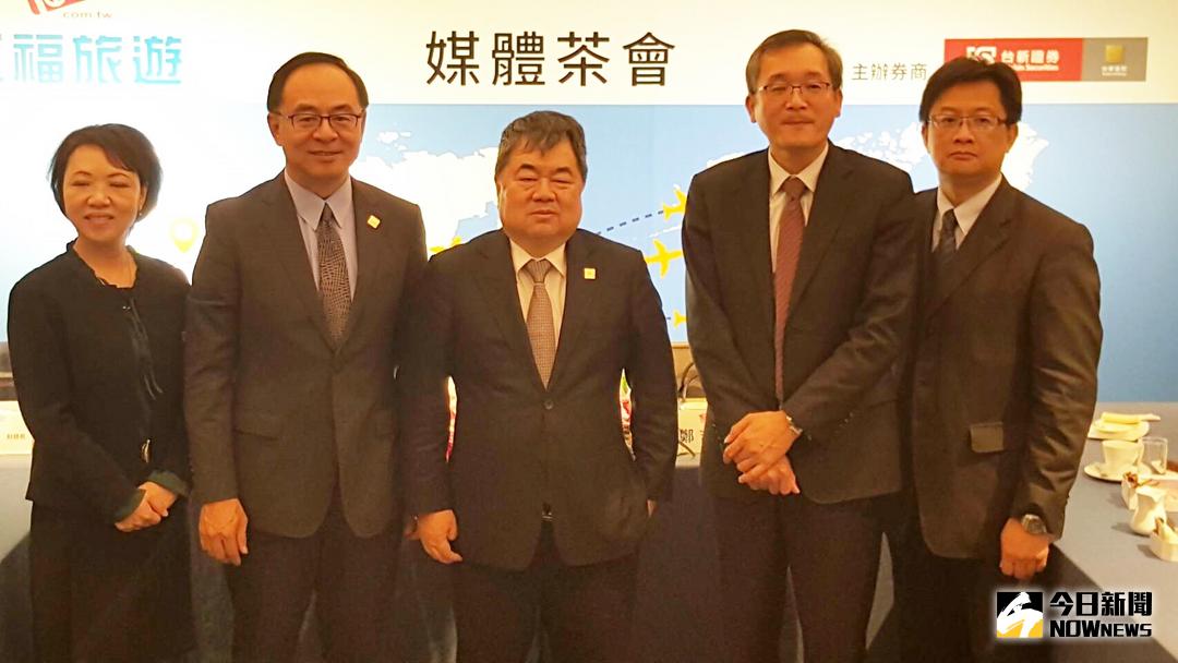 ▲五福旅行社堪稱旅遊界南霸天，專精日本線，預計於15日舉辦上櫃前業績發表會，擬於4月中旬上櫃掛牌，成為台灣第5家進入上市櫃資本市場之旅行社。圖中為五福董事長許順富。（圖／記者許家禎攝 , 2018.3.14）