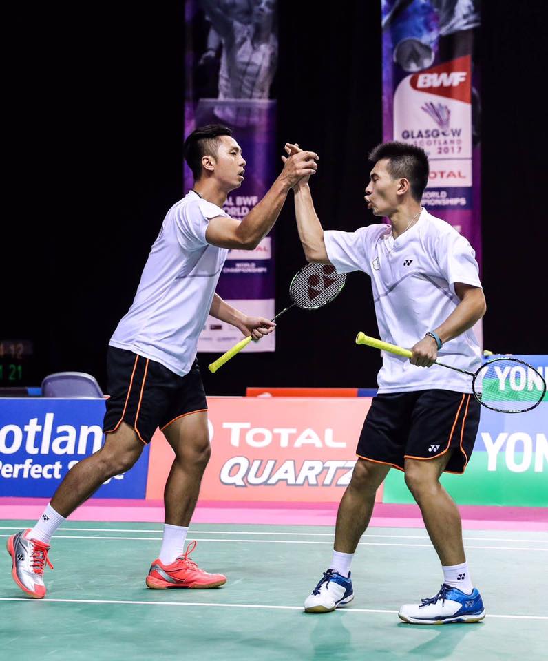 ▲我國男雙組合廖敏竣/蘇敬恒。（圖／翻攝自蘇敬恒臉書）