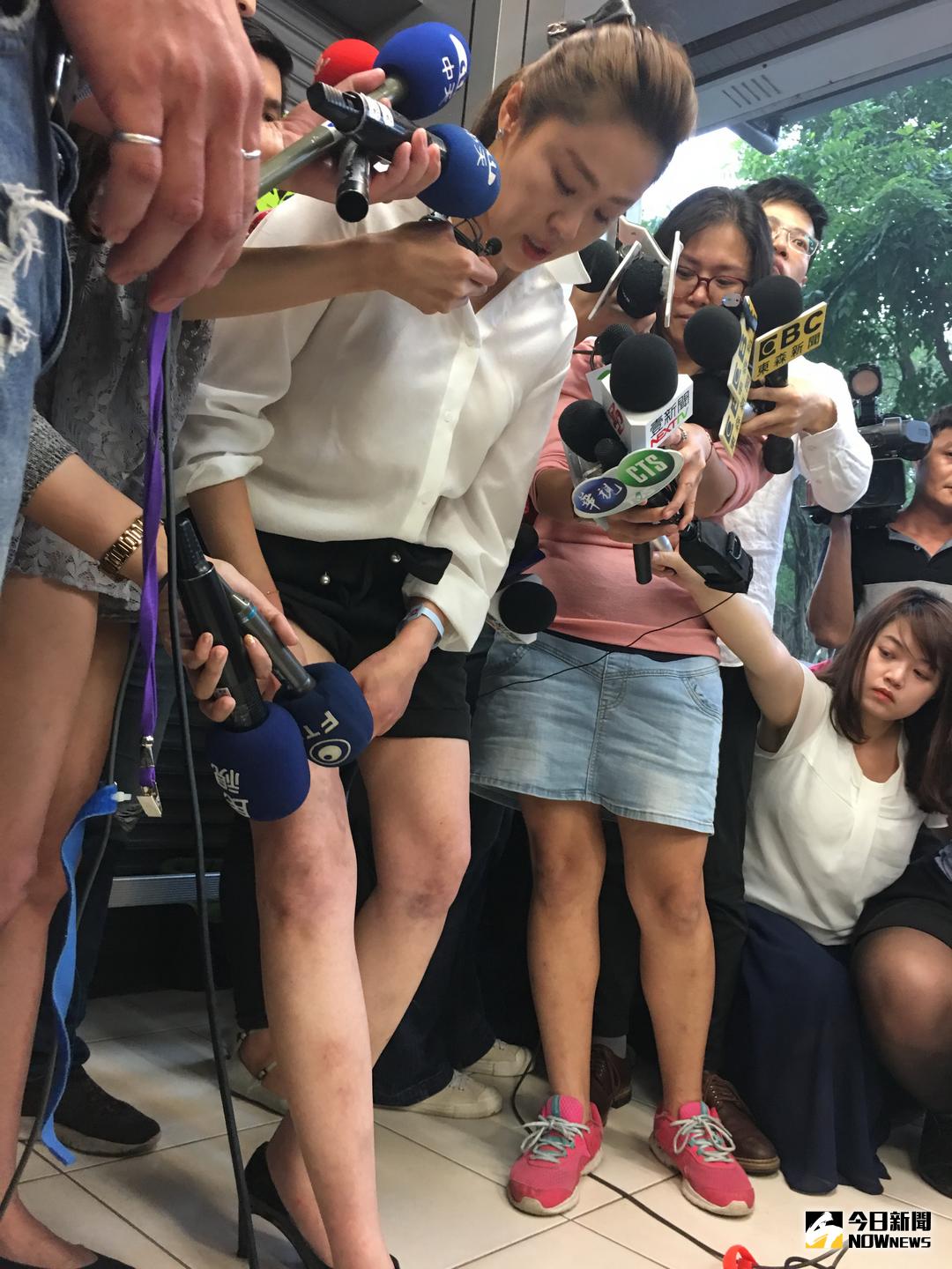 ▲新北市議員李婉鈺去年為此案還召開記者會，認為這次的事件浪費社會資源，也造成很多人觀感不好。（圖／記者陳志仁攝，2018.03.15）