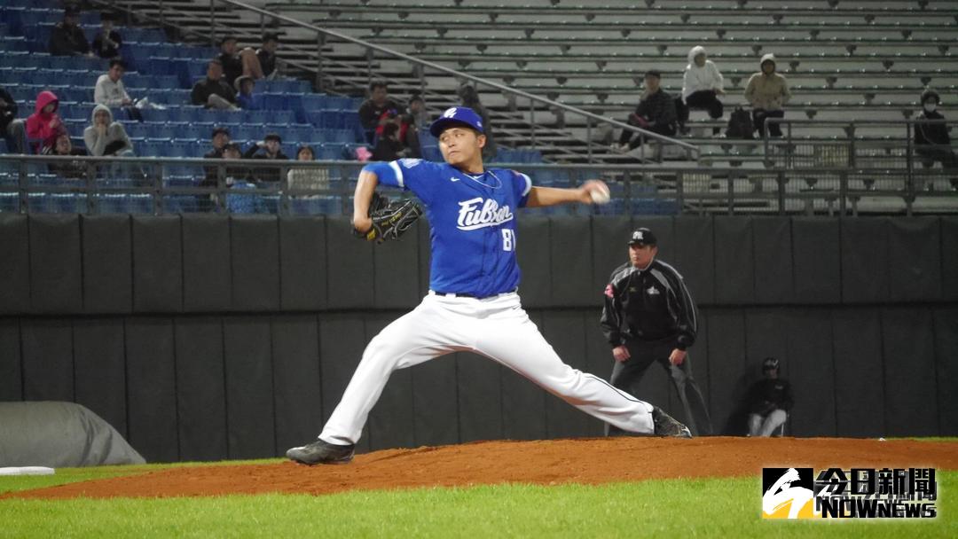 ▲富邦悍將陳仕朋。（圖／吳政紘攝）