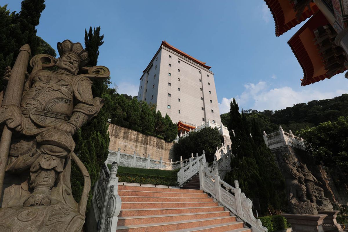 ▲台灣地震多 大溪聖德名園首重防震。（圖／大溪聖德名園提供）