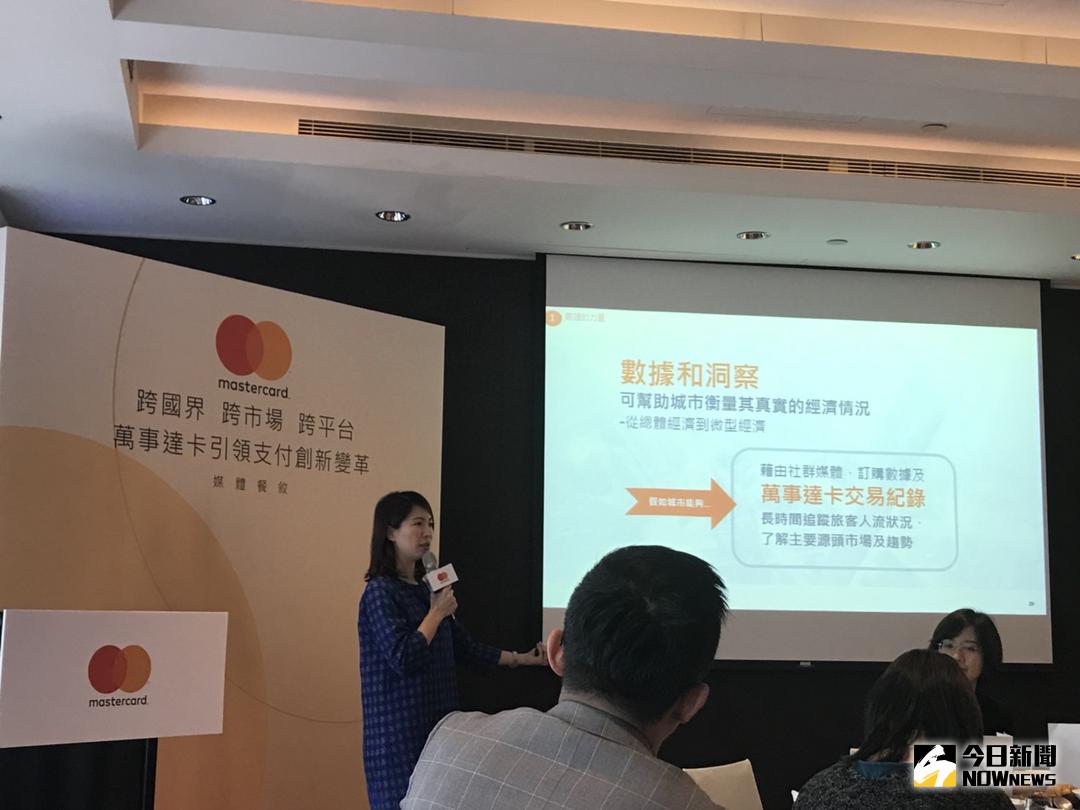 ▲萬事達卡最新手機網購行為調查顯示，擁有手機、平板電腦或筆記型電腦的台灣人中，有高達53.8%傾向捨棄傳統錢包轉而使用行動裝置付款，並預期到2020年，創新金融科技服務將可及於全球超過5億的消費者。（圖／記者顏真真攝）