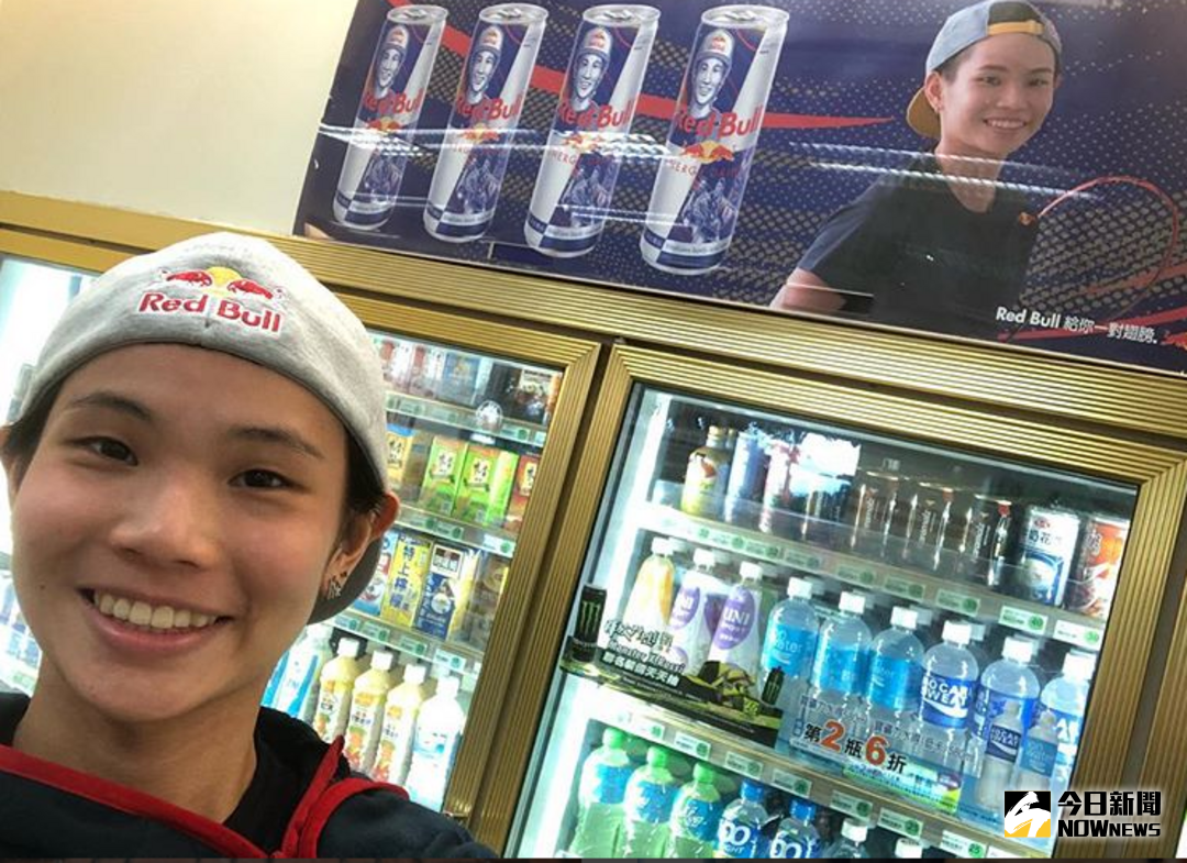 ▲能量飲料推出戴資穎限量罐。（圖／擷取自戴資穎 Instagram）