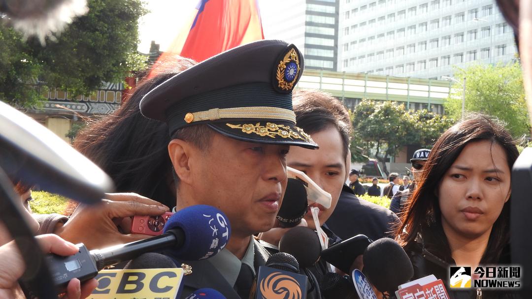 ▲國防部發言人陳中吉。（圖／記者戴祺修攝,2018.03.22）