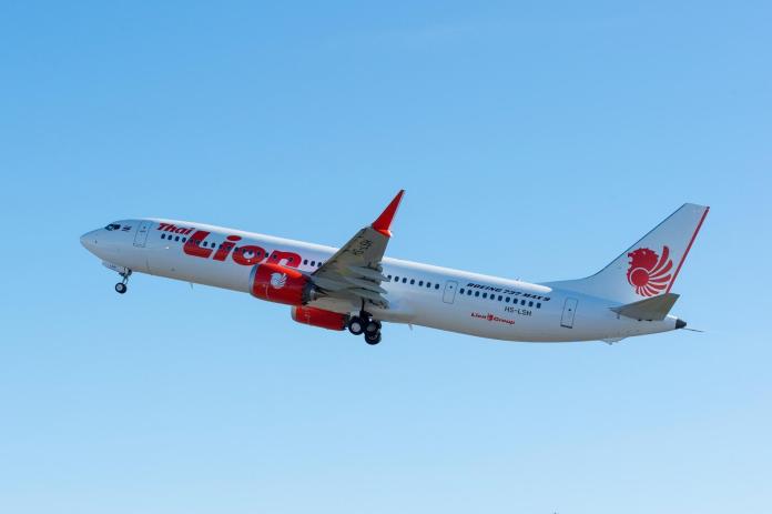 ▲波音公司今（ 22 ）日宣布，全球首架 737 MAX 9 正式交付給泰國獅航。（圖／波音公司）
