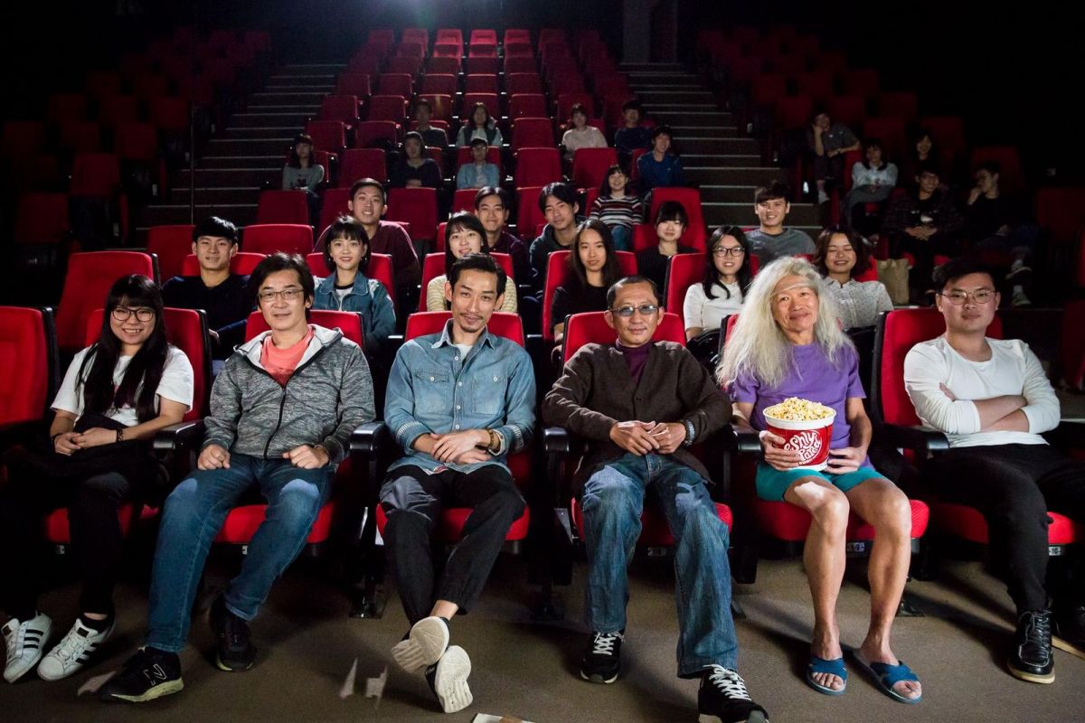 ▲（前排左2起）魏德聖導演、陳竹昇、莊益增、影評人李幼鸚鵡鵪鶉。（圖／台北電影節，2018.03.22）