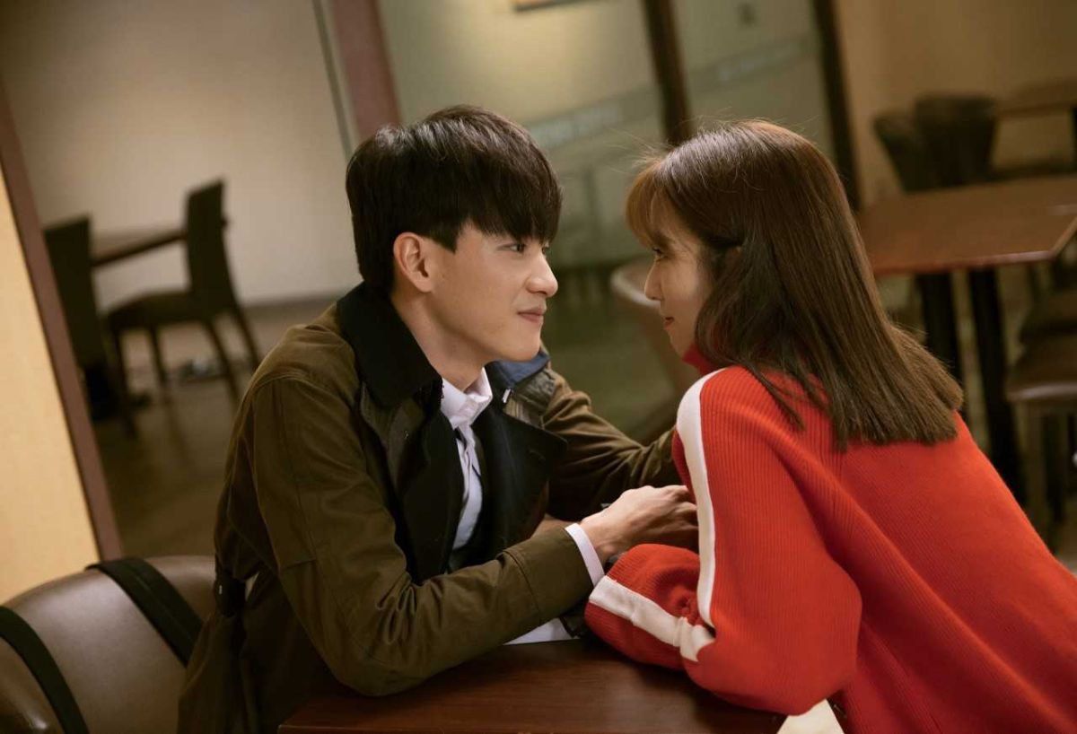 ▲曹晏豪、周曉涵在劇中愛得難分難捨。（圖／東森提供，2018.03.24）