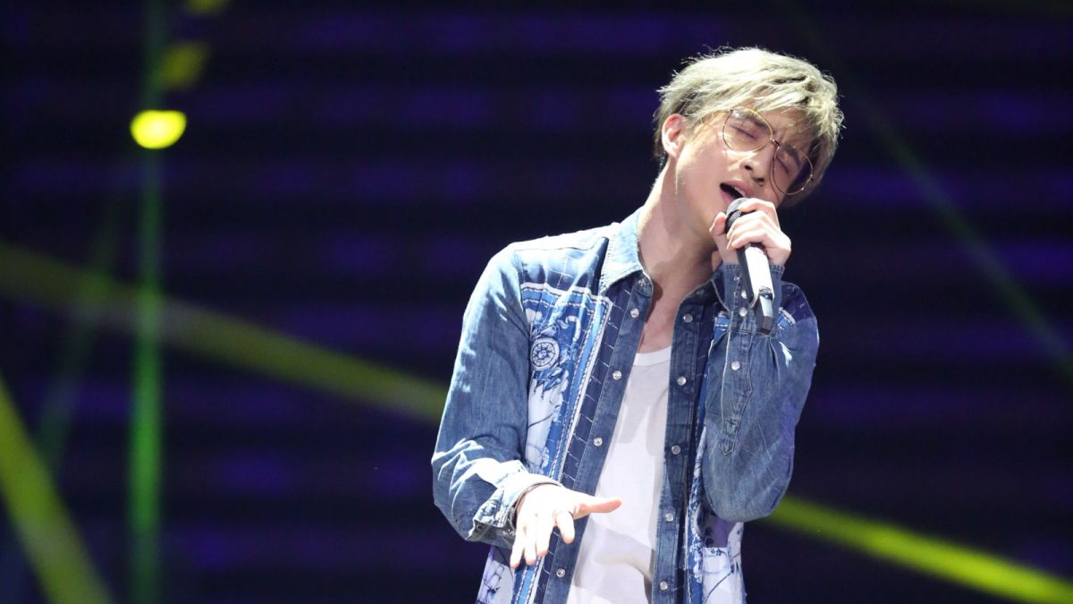 ▲薛之謙飽受喉炎困擾。（圖／中天提供 , 2018.3.24）