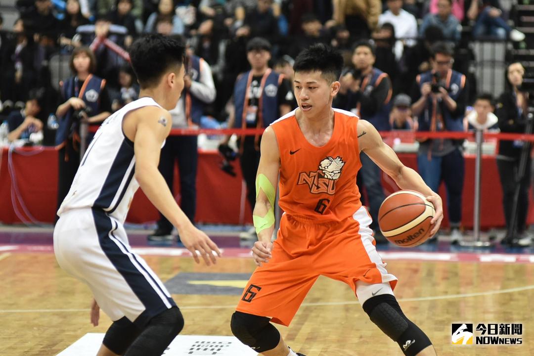 ▲國立體大陳昱瑞\\(右\\)（圖／林柏年攝 , 2018.03.25）