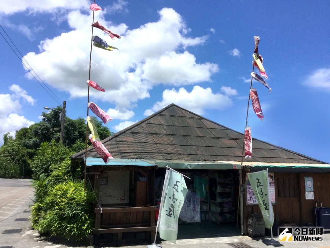 ▲五味屋位在花蓮壽豐鄉火站前，是棟從日據時代保留至今的「風鼓斗」建築。（圖／理想大地）