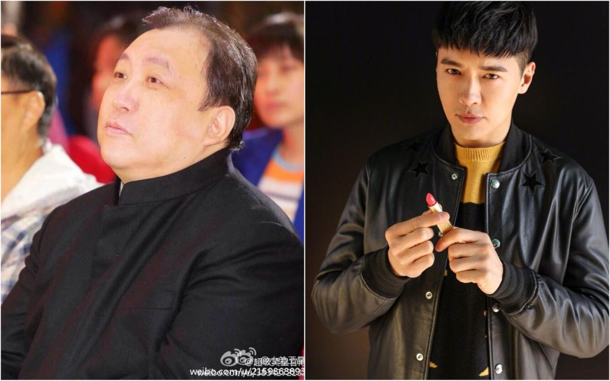 ▲高雲翔（右）與王晶涉性侵案，而香港導演王晶（左）非性侵案此人。（圖／翻攝自微博, 2018.03.29）