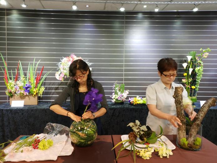 淡淡三月天     科博館辦「花開時節」花藝展迎春神
