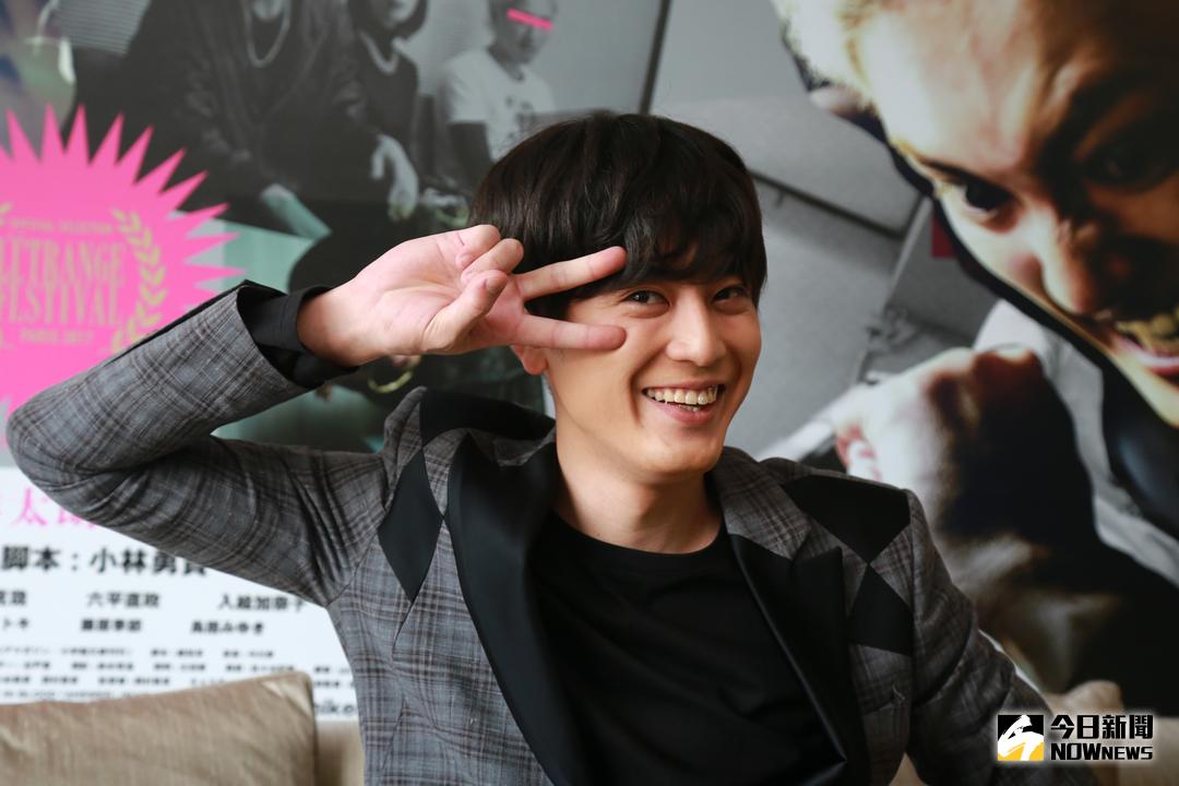 ▲間宮祥太朗為電影《全員死刑》來台宣傳。（圖／記者葉政勳攝 , 2018.03.31）