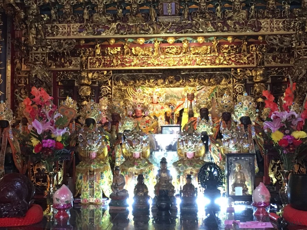 木柵集應廟主祀保儀尊王。（圖／記者黃彥昇攝）