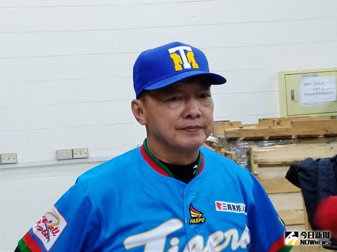 ▲前職棒球星林仲秋。（圖／黃建霖攝）