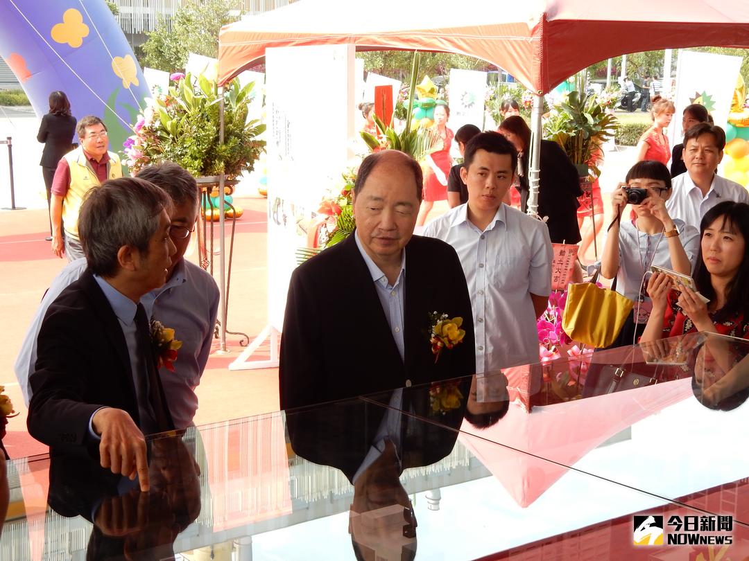 ▲封測大廠日月光舉行K25廠動土典禮，董事長張虔生親自出席。該廠投資4.16億美元，約合新台幣125億元，可望創造1800個工作機會（圖。／記者許家禎攝 , 2018.4.3）