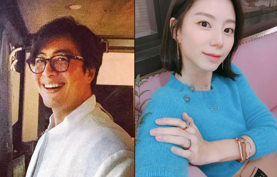 ▲裴勇俊（左）二女兒今出生。（圖／裴勇俊、朴秀珍IG , 2018.4.10）