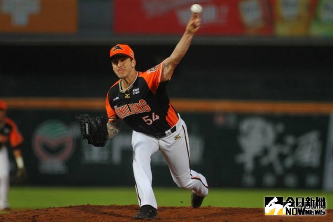 ▲統一獅隊洋將瑞安。（圖／統一球團提供）