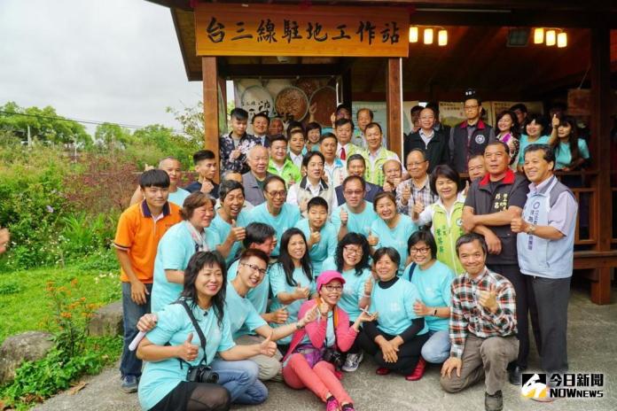 ▲行政院長賴清德走訪新竹縣台三線駐地工作站。（圖／新竹縣政府提供 , 2018.04.06）