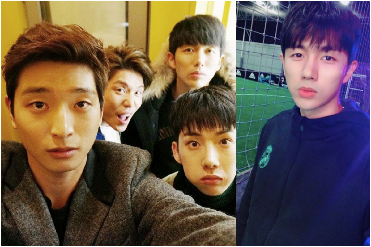 ▲瑟雍（右）今從陸軍轉替代役。（圖／Twitter、IG , 2018.4.6）