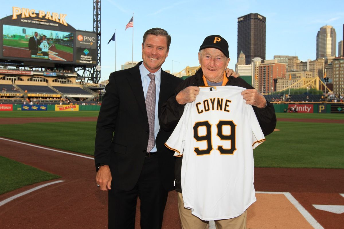 ▲海盜隊為Phil Coyne舉辦引退儀式。（圖／取自海盜隊官網）