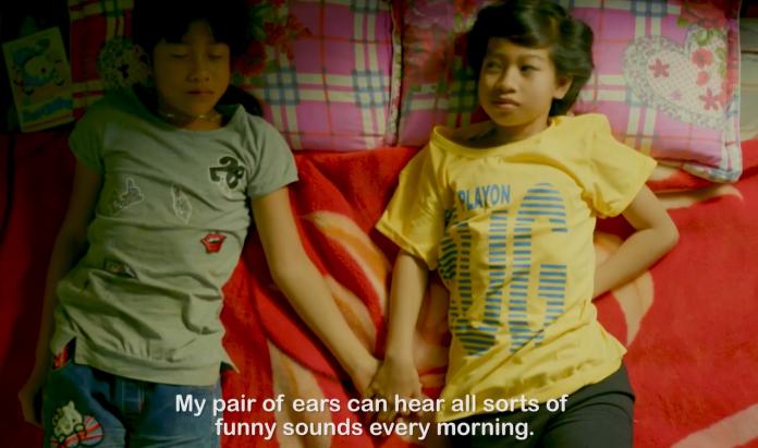 ▲外交部自製為電影「阿巒的作文課」，描述罹患象腿症的越南女孩來台治療後，重獲新生的故事。（圖／截圖自影片）