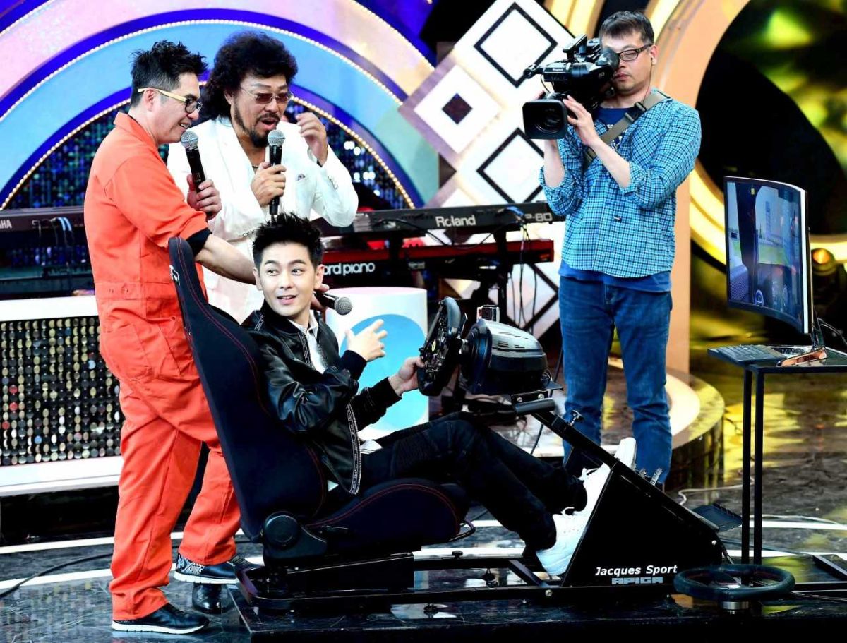 ▲林志穎喜愛賽車。（圖／華視提供，2019.04.13）