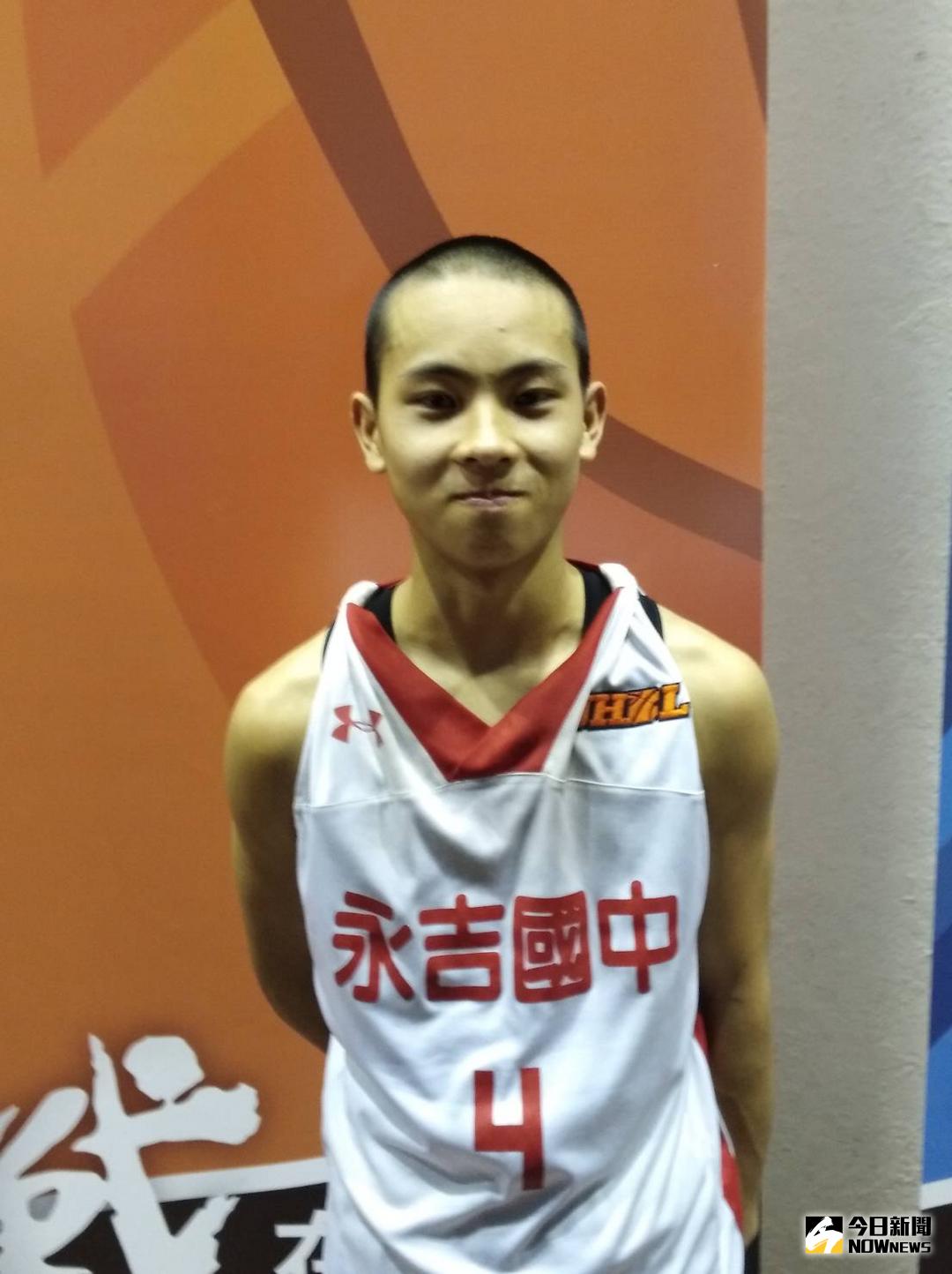 ▲永吉國中控衛陳恩。（圖／黃建霖攝）