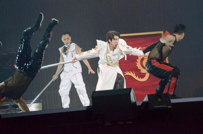 ▲王力宏為了北京的演唱會苦練武術。（圖／宏聲音樂提供 , 2018.04.14）