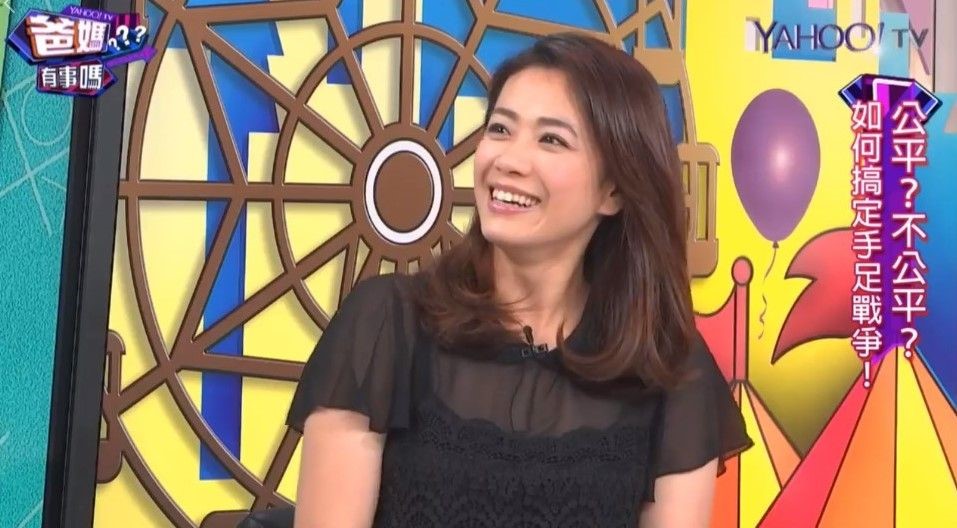 ▲柯以柔分享育兒神技。（圖／YahooTV提供 , 2018.4.17）