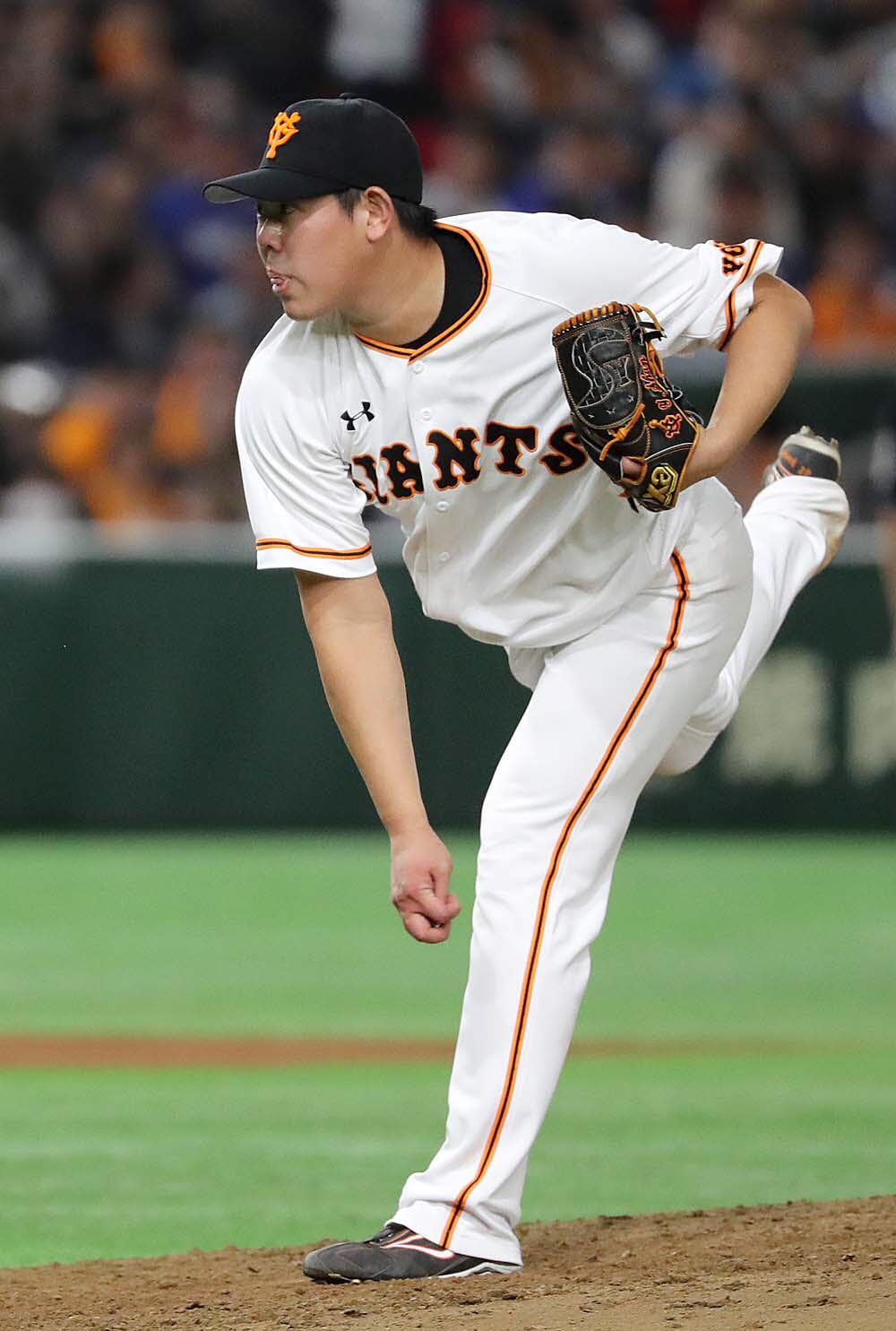 ▲山口俊完投勝。（圖／取自讀賣巨人臺灣粉絲團）