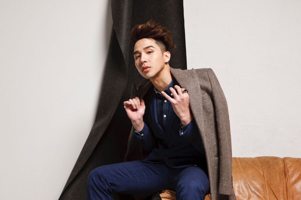 ▲紀源跟大家分享「練習生」經驗。（圖／海王天璽，2018.04.18）