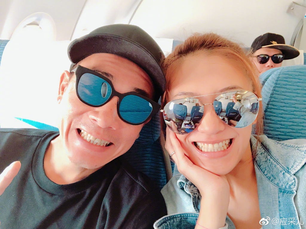 ▲應采兒與老公陳小春結婚8年，感情甜蜜。（圖／翻攝應采兒微博 , 2018.04.20）