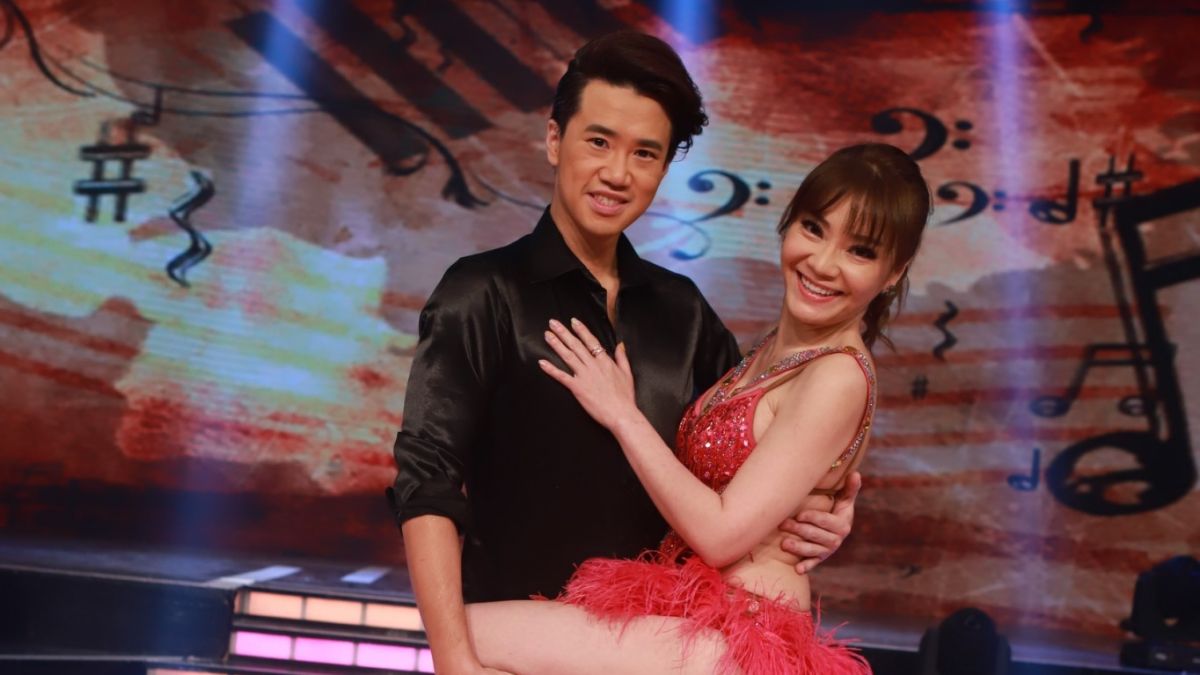 ▲甄莉在媽媽建議下，選擇挑戰森巴。（圖／民視提供 , 2018.4.20）