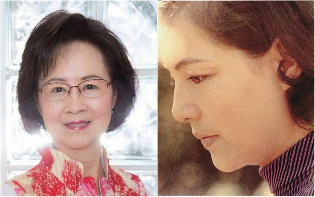 ▲林婉珍（右）出版《往事浮光》描述被瓊瑤介入家庭到離婚經過。（圖／翻攝自臉書、皇冠文化提供 , 2018.04.24）