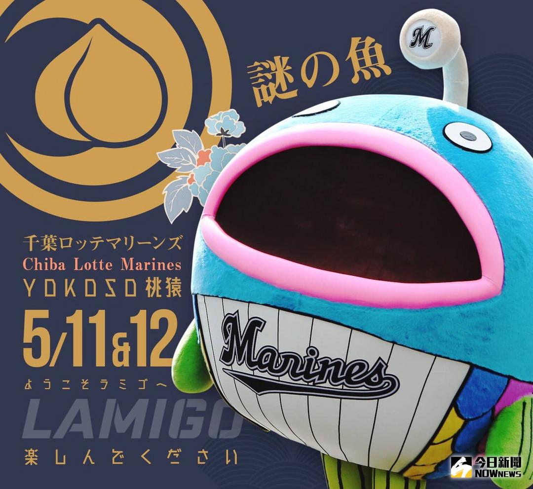 ▲羅德隊謎之魚吉祥物。（圖／猿隊提供）