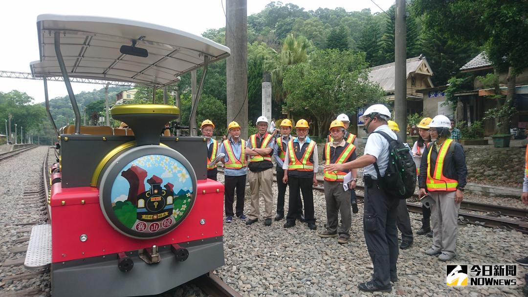 ▲苗栗縣政府為打造魅力世遺-舊山線觀光新亮點，規劃設計全台首創之軌道自行車（Rail Bike）。（圖／苗栗縣政府提供 , 2018.04.24）